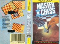Master Chess ZX Spectrum US box art